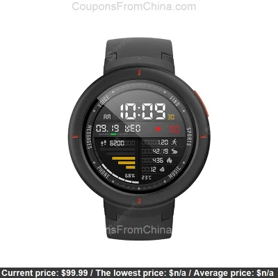 n____S - Amazfit Verge Smart Watch - Gearbest 
Cena: $99.99 (389,35 zł) + $0.00 za w...