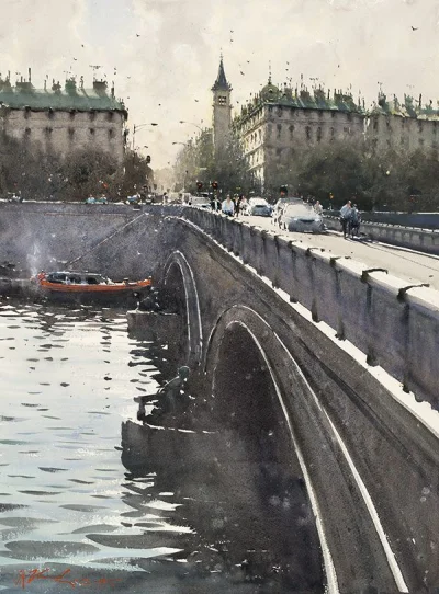 malakropka - Paris Bridge_