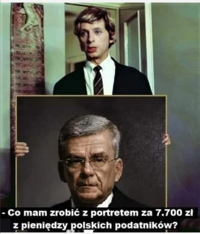 p.....7 - Każdy ma swój portret..Na szczęście ten "pan" nigdy prezydentem nie będzie....