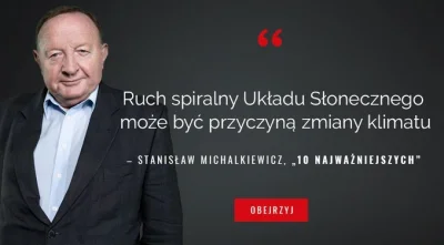 PreczzGlowna - Znany astrofizyk, laureat nagrody Nobla Stanisław Michalkiewicz wygłos...