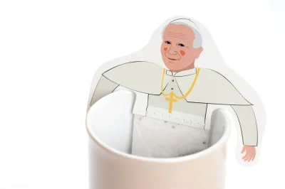 love2spooch - To ja poproszę herbatkę papieską
Jan Paweł II Święty w herbacie zamkni...