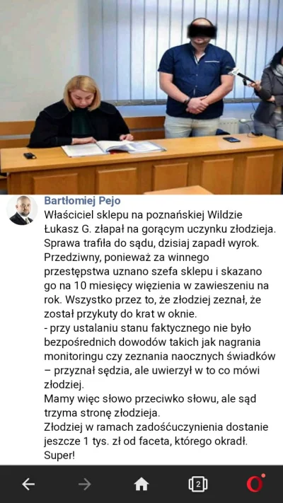 B.....h - W Polsce sądy są świetne, nie potrzeba żadnej zmiany. Kasta robi co chce al...