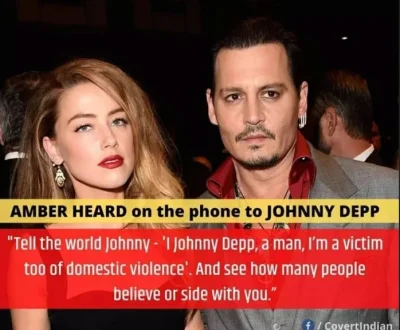Dzionny - Tłumaczenie:
Amber Heard w telefonicznej rozmowie z Johnnym Deepem
-Powie...