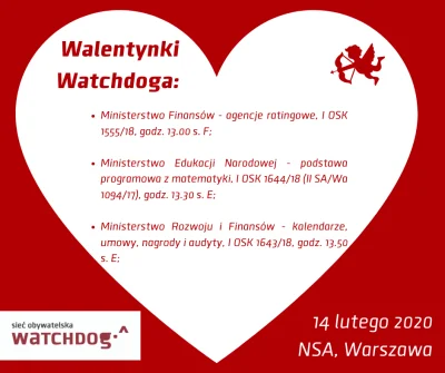 WatchdogPolska - To będą udane Walentynki! ( ͡° ͜ʖ ͡°) A tak na poważnie, to szykuje ...