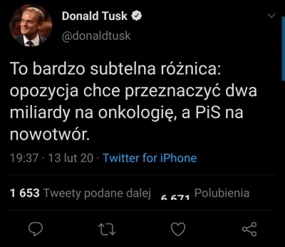 Qba1996 - @kotdodrzwi: Tuskobus to napisał w populistycznym tweecie. Skądinąd słuszni...