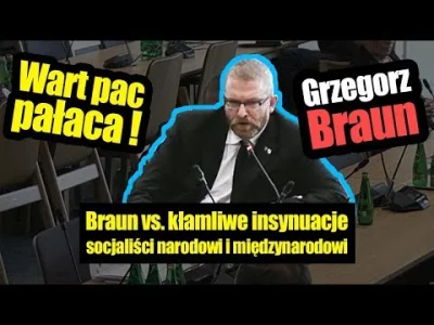 dr_gorasul - Poseł Konfederacji Grzegorz Braun serwuje gorzkie piguły prawdy odnośnie...