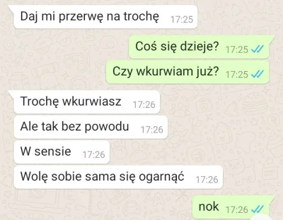 MorenkaKnight - @Azaajaszz ¯\(ツ)/¯ ja wysyłałem koleżance memy i coś takiego dostałem