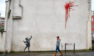 dzika-konieckropka - Banksy to Ty? 
#banksy #streetart #geniuszewandalizmu