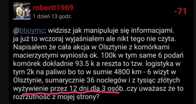 anonimowy_kot - No kolejne zagmatwanie. Najpierw pisze w rozliczeniu że kasa m. in po...