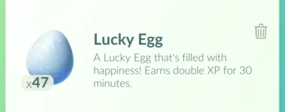 -pafel - #pokemongo co robicie z Lucky eggs na 40lvl. Miejsce mi zajmują, wyrzucić cz...
