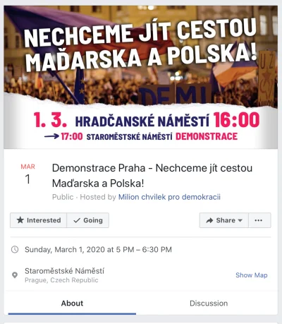 giku - "Nie chcemy isc droga Wegier i Polski" - taka demonstracja szykuje sie w Pradz...