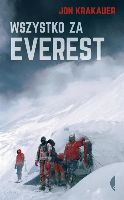 DerMirker - 533 - 1 = 532

Tytuł: Wszystko za Everest
Autor: Jon Krakauer
Gatunek...