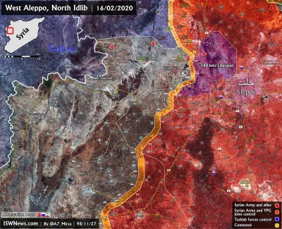 rybak_fischermann - Nowa mapa od A7-Mirza
#syria 
#mapymilitarne
i #bitwaoaleppo