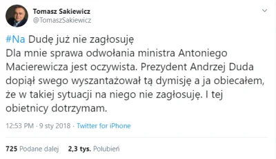 Trumanek - Przecież Sakiewicz na Dudę nie zagłosuje. :DDDD