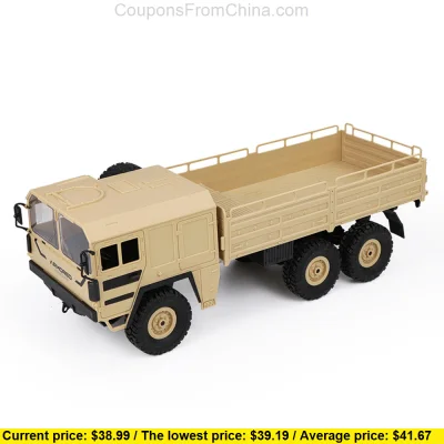 n____S - JJRC Q64 RC Military Truck RTR - Banggood 
Cena: $38.99 (152,93 zł) + $0.45...