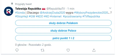 adrian1207 - Po sondzie, w której wygrała Kidawa Błońska, TV Republika nie chce już p...