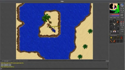 Rabusek - Trup na wyspie przy desert quest ma w sobie golden helmet