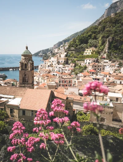 Pannoramix - Wybrzeże Amalfi z góry, pośród gajów cytrynowych. Majówka 2019, nieco ko...