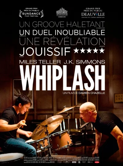 ovation - "Whiplash" obejrzałem już z 5 razy, za każdym razem kocham ten film bardzie...