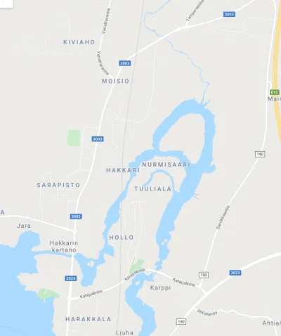 k.....k - dosłowne #mapporn: w finlandii jest grupka miast otoczona przez rzekę , któ...