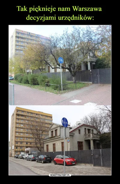 szkorbutny - Wreszcie znaleźli więcej miejsca do parkowania w stolicy (✌ ﾟ ∀ ﾟ)☞
#de...