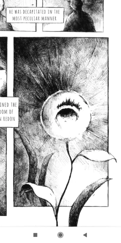 anne_anne - Fragment mojego komiksu o malarzu Odilonie Redonie. Cienkopis.

#chwalesi...