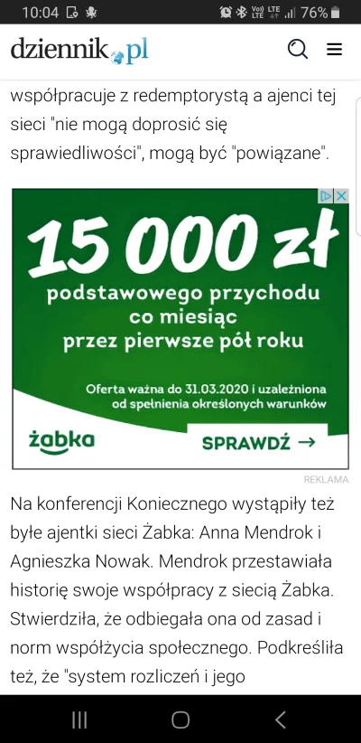 lubiem_piwo - Ciekawa reklama mi się wyświetliła przy tym artykule( ͡º ͜ʖ͡º)