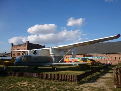 kazuio - Samolot z miniatury stoi w muzeum rolnictwa w podpoznańskiej Szreniawie.