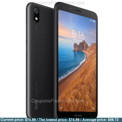 n____S - Xiaomi Redmi 7A 2/32GB Global Black - Banggood 
Cena: $74.99 (296,89 zł) + ...