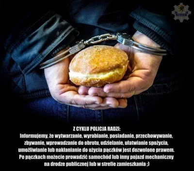xoxo_kk94 - Polska Policja radzi. 
#policja #tlustyczwartek #ponczki #pączki