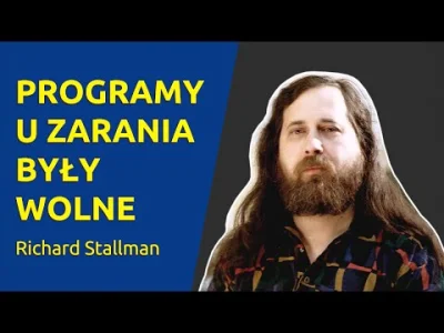 L.....u - Stallman opowiada o tym, że oprogramowanie u zarania było wolne, a on miał ...