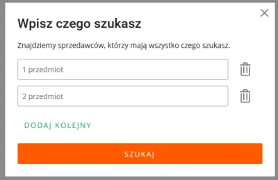 Vhredny - W końcu #allegro dodało funkcję do szukania kilku przedmiotów u jednego spr...