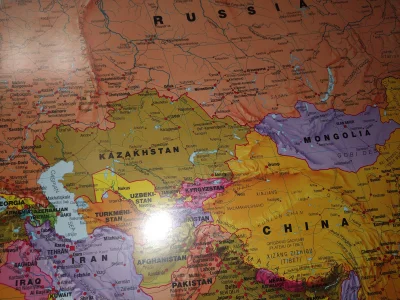 czlowiekzlisciemnaglowie - Dlaczego Kazachstan jest tak wielki? Wielki prawie jak USA...