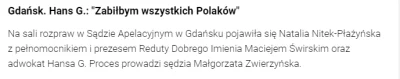 AntyLiroy - W Gdańsku ruszył proces jakiegoś niemca oskarżonego o stosowanie mowy nie...