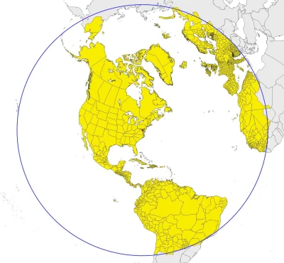 Precypitat - #mapporn #ciekawostki #mapy #usa 
Na mapie zaznaczono jednostki adminis...