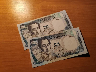 dontwolf - Mirki wreszcie się udało! Zdobyłem dwa tysiące kolumbijskich pesos. 

#c...