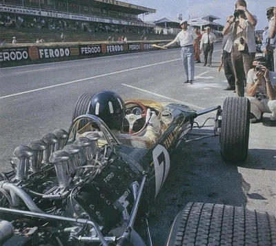 jaxonxst - Graham Hill, Lotus 49, Grand Prix Francji 1967 r.
#f1