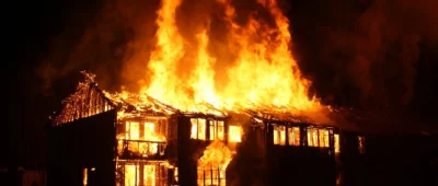 zoltybanan - Mirki, kilka dni temu palił się dom moich teściów. Wnętrze domu straszni...