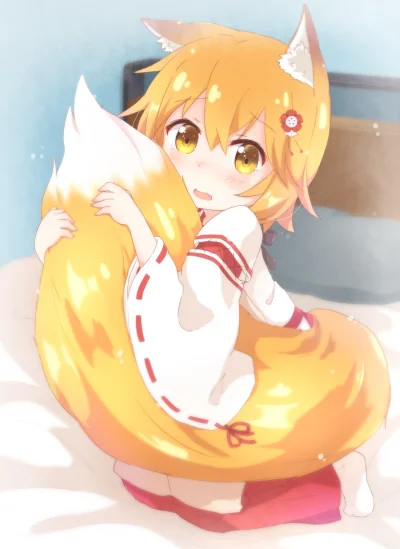 LlamaRzr - #randomanimeshit #sewayakikitsunenosenkosan #senko #kemonomimi #kitsunemim...