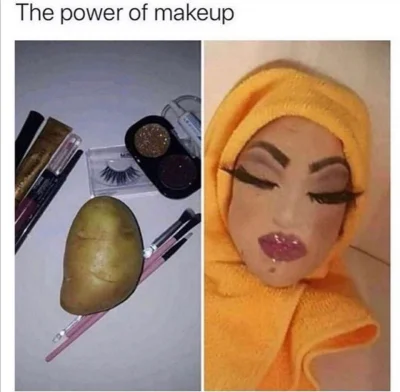 asique - Kiedy pyra wygląda lepiej niż ja

#rozowepaski #makeup #pyrapozakontrolo #he...