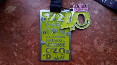 o1zo - 313412,24 - 21,23 = 313391,01

40. Półmaraton Wiązowski

Pierwszy półmarat...