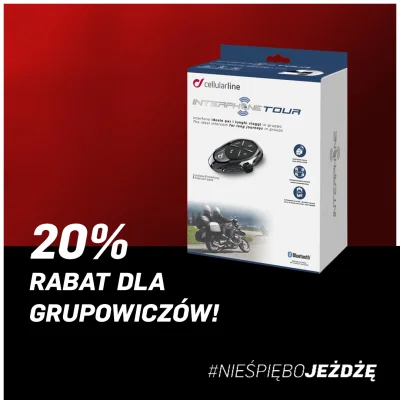 IMInter_Motors - Hej Mirki, komu interkom z rabatem? Łapcie kod FBTOUR na -20% na Int...