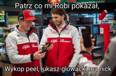 Dziekciu - #f1 #f1memy #arro #kubica