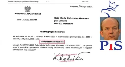 p.....x - Wojewoda mazowiecki z PiS unieważnił wczoraj Warszawską Uchwałę Krajobrazow...