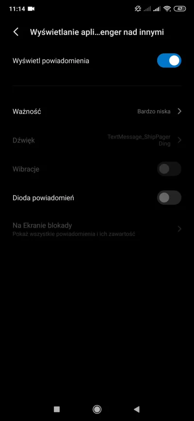 Kliko - Posiadacze #xiaomi #mi9t, czy wam też nie działa wyłączenie tego powiadomieni...