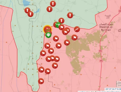 Takijedenn - Śpicie? Południowe Idlib prawie całe w rękach rządowych :)



#syria