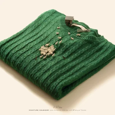 mala_kropka - Sweter na wypasie ( ͡° ͜ʖ ͡°)
#minikalendarz #owce #swetr