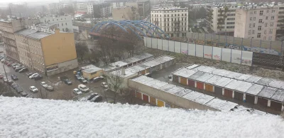 Nahcep - #wroclaw #snieg ? #grad ? Jest 5° ale dziadostwo leży
