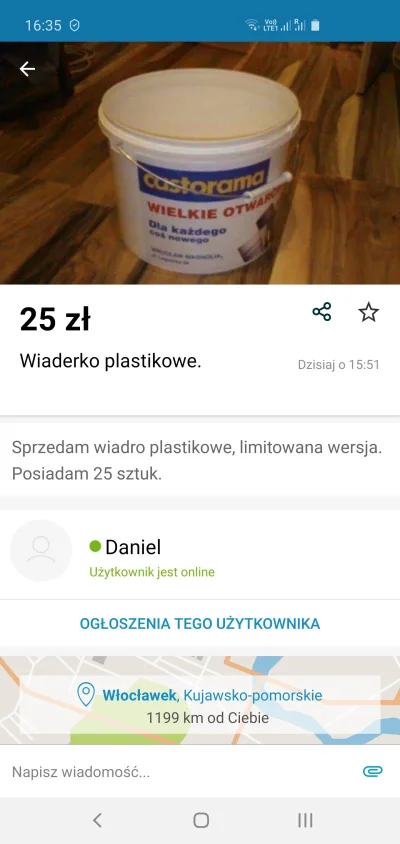 padzi - Kurła 

#januszebiznesu #olx #castorama