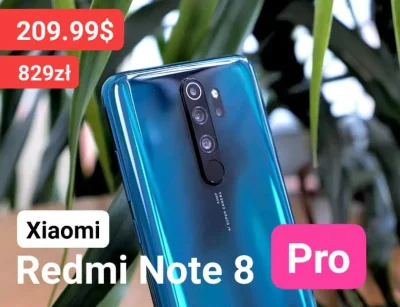 sebekss - Tylko 209.99$ (829zł) za Xiaomi Redmi Note 8 PRO❗
Redmi Note 8 tylko 145.9...